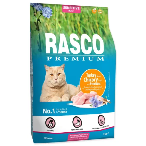 Hrana Rasco Premium sensitive puran s korenom cikorije in probiotiki 2kg