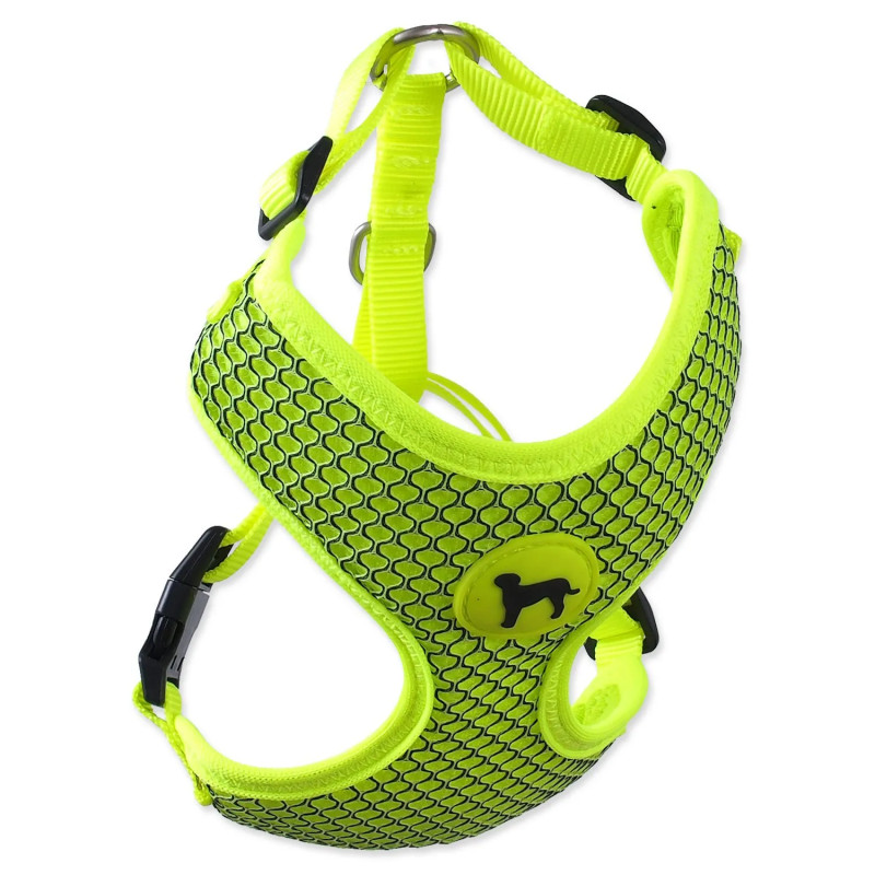 Prsnica Active Dog Mellow L limetna 2x45-65cm