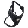 Oprsnica Active Dog Mellow L siva 2×45–65 cm