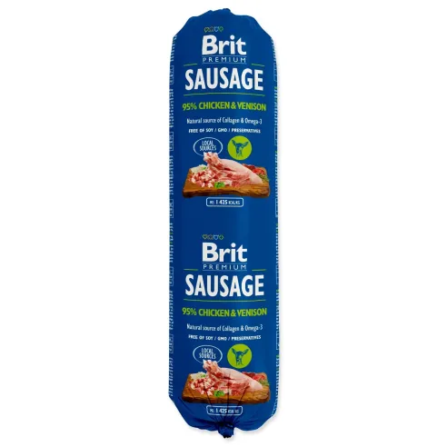 Salama Brit Sausage piščanec in divjačina 800 g