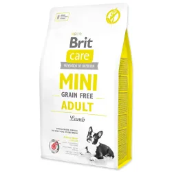 Hrana Brit Care Mini brez žitaric za odrasle jagnje 2 kg