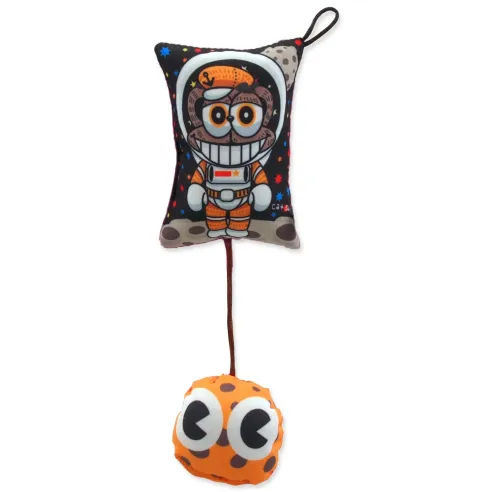 Igrača Let´s Play blazinica z motivom figurice s catnipom 9cm