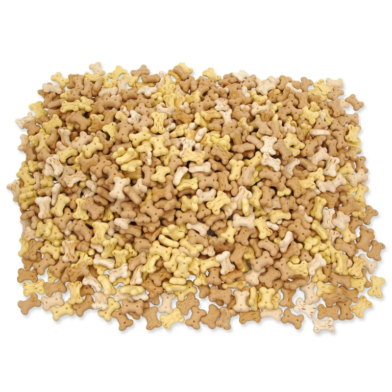 Pamlsek Rasco piškotki kockice mix 2,5cm 10kg