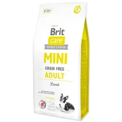 Hrana Brit Care Mini brez žit za odrasle, jagnjetina 7 kg