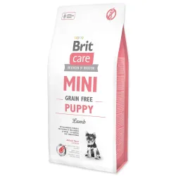 Hrana Brit Care Mini brez žitaric za mladiče, jagnjetina, 7 kg