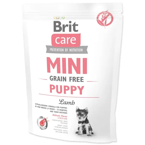 Hrana Brit Care Mini brez žitaric za mladiče (jagnjetina) 0,4 kg