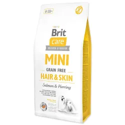 Hrana Brit Care Mini brez žitaric Hair & Skin 7 kg