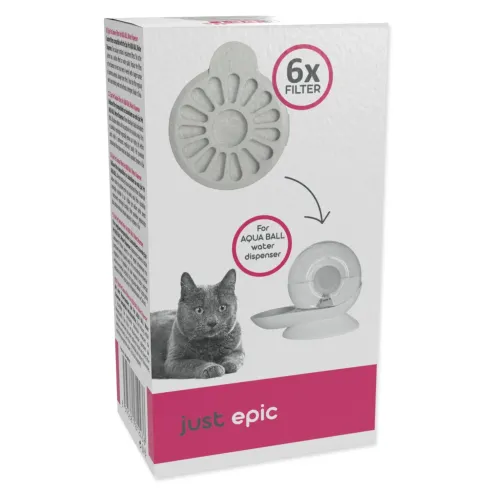Ogljeni filter Epic Pet za dozirnik vode AQUA BALL (paket 6 kosov)