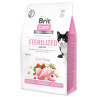 Hrana Brit Care Cat Brez žit Sterilized Sensitive 0,4 kg