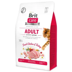 Hrana Brit Care Cat brez žitaric za odrasle – podpora aktivnosti 0,4kg