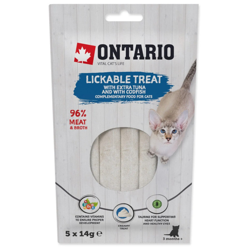 Posladek Ontario za lizanje ekstra tuna in trska 5x14g