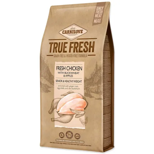 Hrana Carnilove True Fresh Senior Healthy Weight Piščanec 11,4 kg