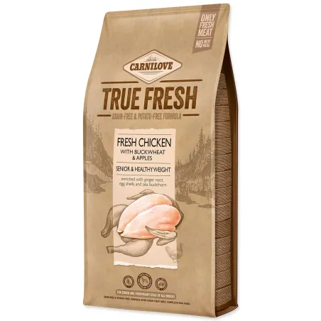 Hrana Carnilove True Fresh Senior Healthy Weight Piščanec 11,4 kg