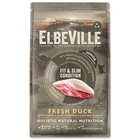 Hrana ELBEVILLE Senior Mini Fit and Slim Condition Fresh Duck 1,4 kg