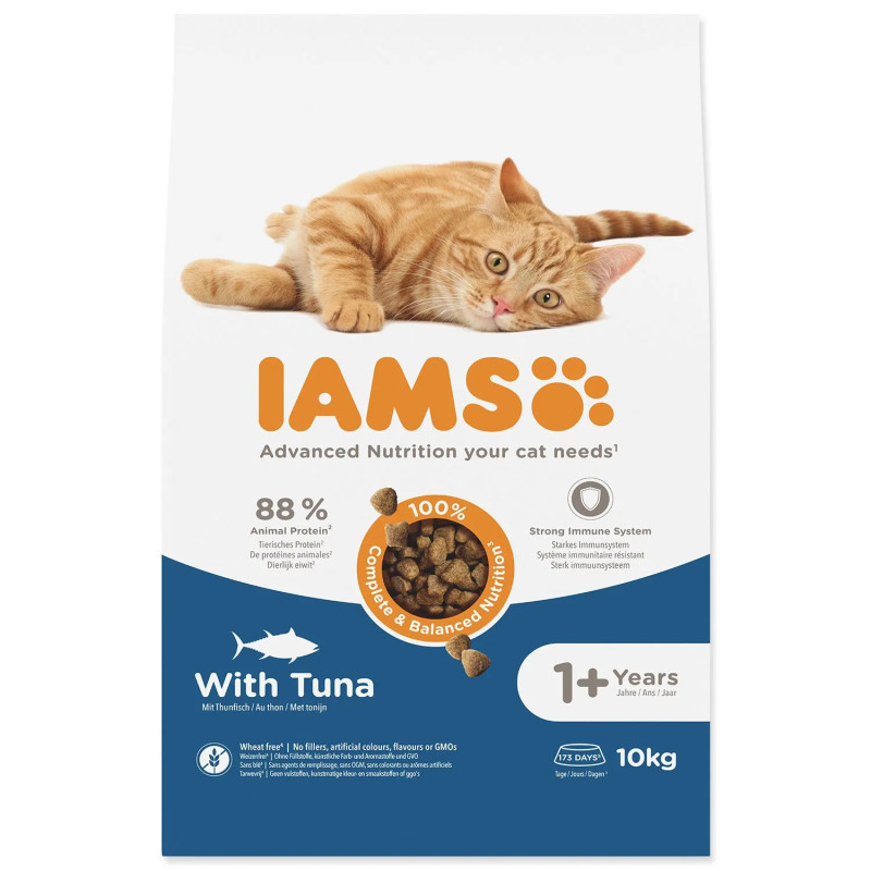 Hrana IAMS Cat Adult Tuna 10kg
