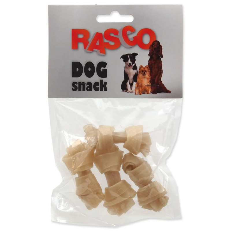 Prigrizek Rasco bivolski vozel 6,25 cm 4 kosi