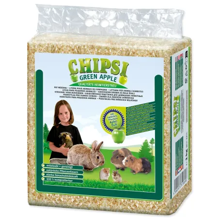 Lesni ostružki Chipsi jabolko 15 l - 1 kg /1