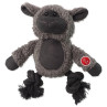 Igrača Dog Fantasy Snuggle, mešanica živali z vozli in piščalko, 21 cm