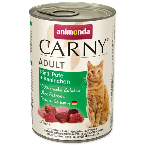 Konzerva Animonda Carny Adult govedina in zajec 400g