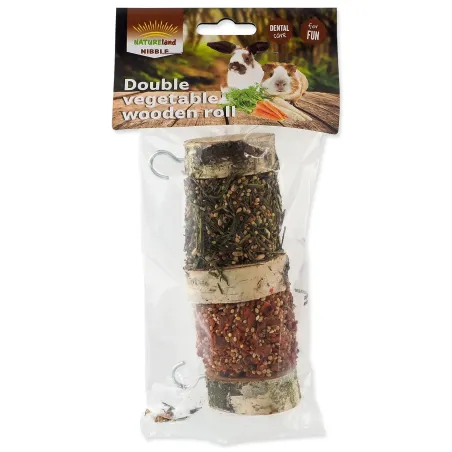Poslastica Nature Land Nibble valj dve vrsti zelenjave 160 g