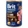 Konzerva Brit Premium by Nature jagnje z ajdo 400g