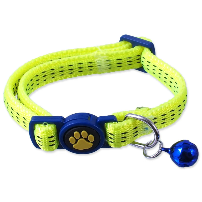Ovratnik Magic Cat Nylon XS rumen 1x19-31cm