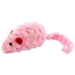 Igrača Magic Cat miška iz chenille tkanine z mačjo meto, mix 10 cm