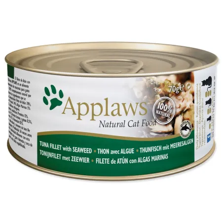 Konzerva Applaws Cat tun in morska alga 70 g