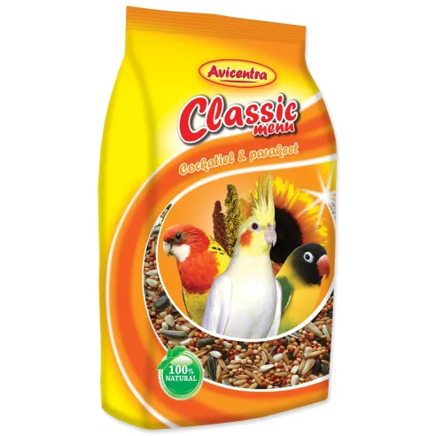 Avicentra Classic meni za male papige 20 kg