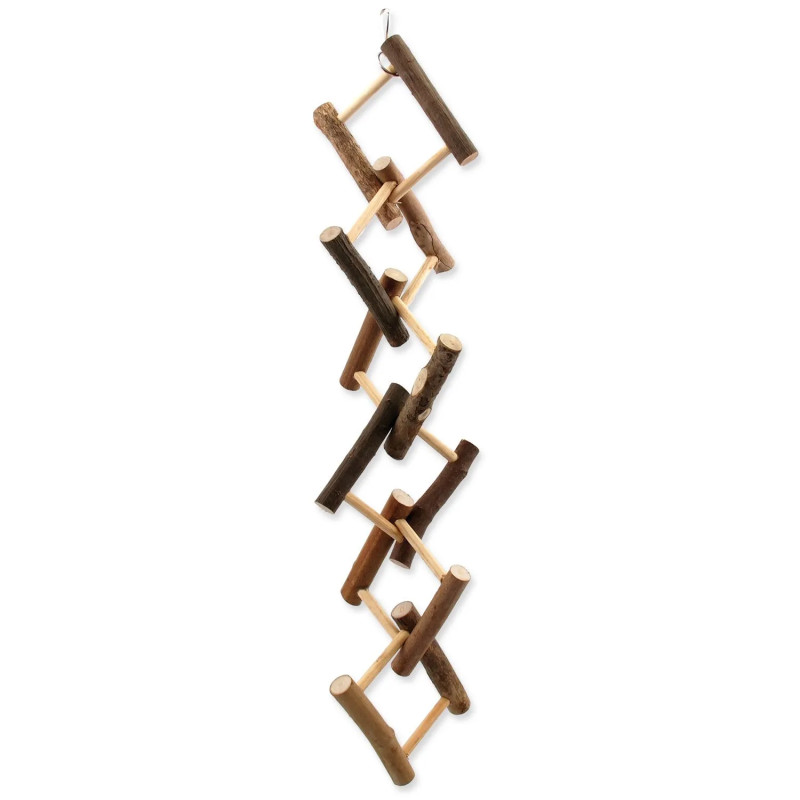 Lesena igrača Bird Jewel, prepletena, 14x55cm