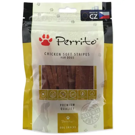 Poslastica Perrito piščanec, mehke rezine 100g