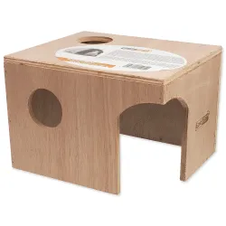 Lesena hišica Epic Pet L 25 cm