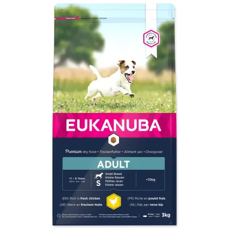 Hrana EUKANUBA Adult Small 3 kg