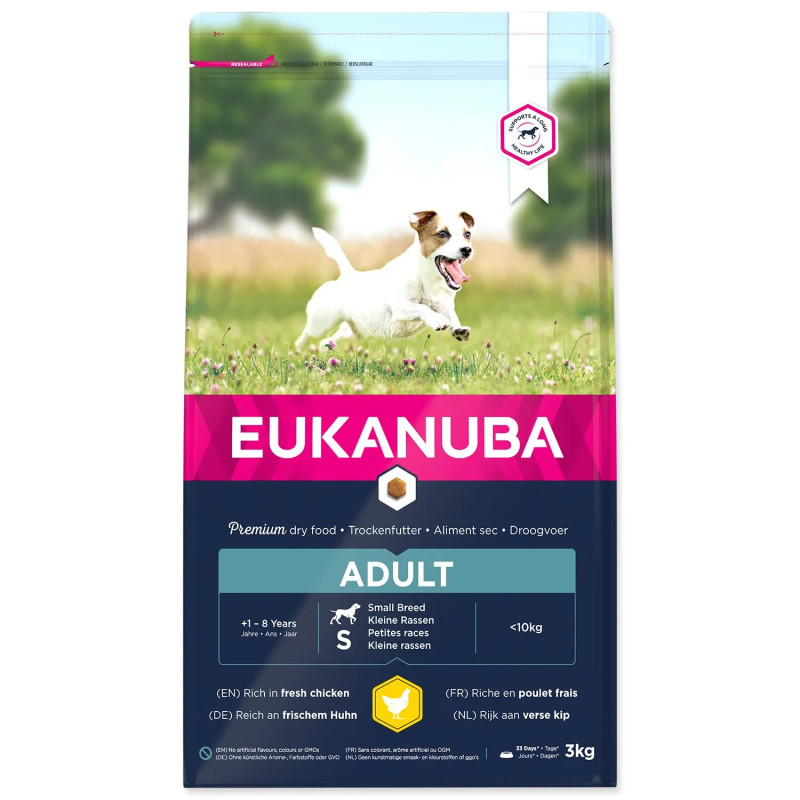 Hrana EUKANUBA Adult Small 3 kg