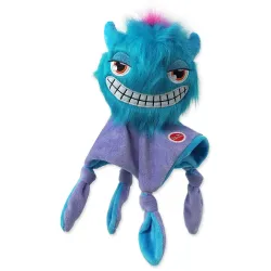 Igrača Dog Fantasy Monsters: puhast modri duh s piščalko in odejico, 28 cm