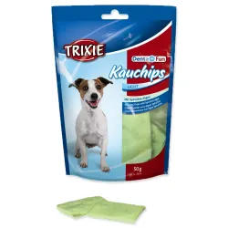 Priboljšek Trixie iz bivolove kože z morskimi algami, rezine, 100 g