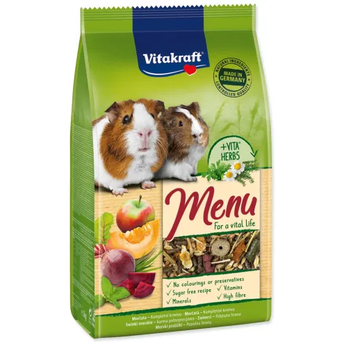 Hrana Vitakraft Vital Menu za morskega prašička 1 kg