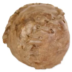 Poslastica Trixie bivolja koža, žogica basoball 4,5 cm x 70 g, 10 kosov