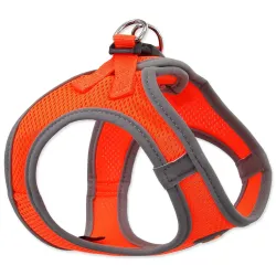 Oprtnik Dog Fantasy Puppy M oranžen 41-46cm