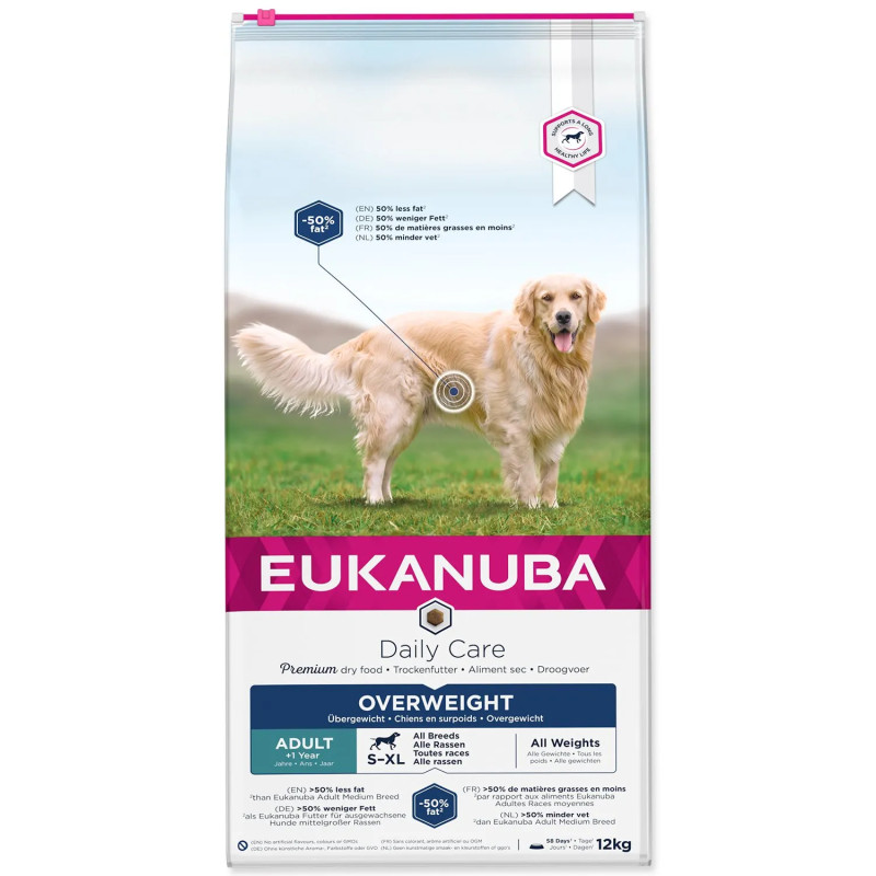 Hrana EUKANUBA Daily Care Prekomerna teža 12 kg