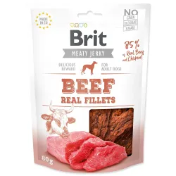 Posladek Brit Jerky goveji rezini 80 g