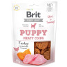 Poslastica Brit Jerky Puppy Meaty puran, kolesca 80 g