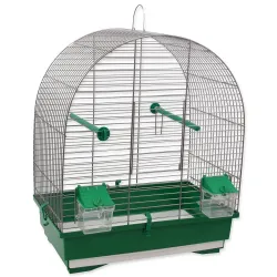 Kletka Bird Jewel KS8 40x25,5x47,5cm siva in zelena