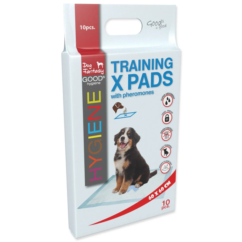 Podloga Dog Fantasy trening X s feromoni 60x60cm 10 kosov