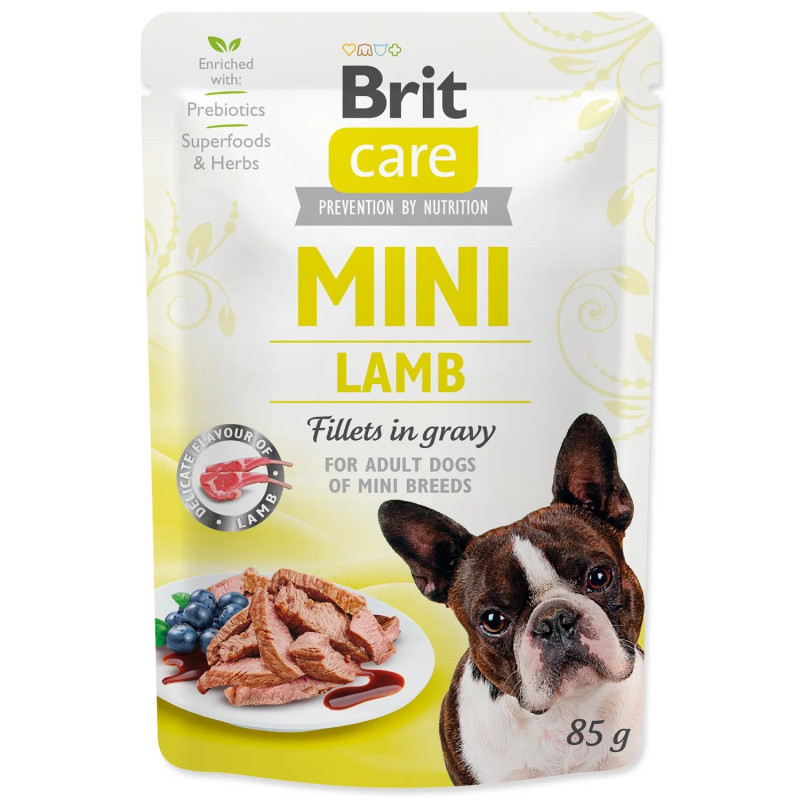 Vrečka Brit Care Mini jagnjetina, fileti v omaki 85g