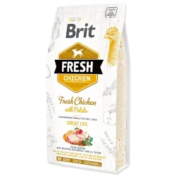 Hrana Brit Fresh Chicken with Potato Adult Great Life 2,5kg