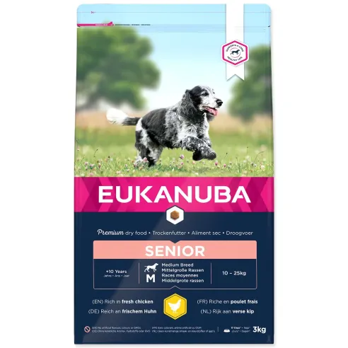 Hrana EUKANUBA Senior Medium 3kg