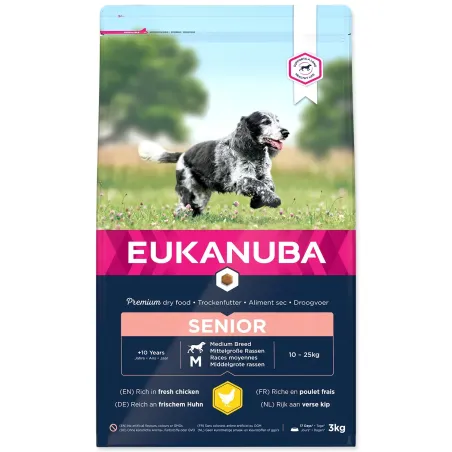 Hrana EUKANUBA Senior Medium 3kg