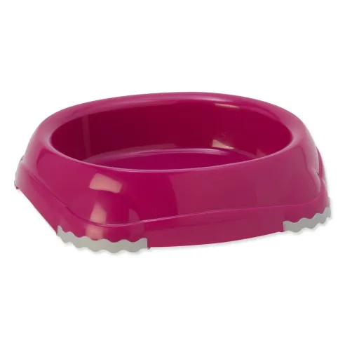 Plastična skleda Magic Cat s protizdrsom rožnata 210 ml