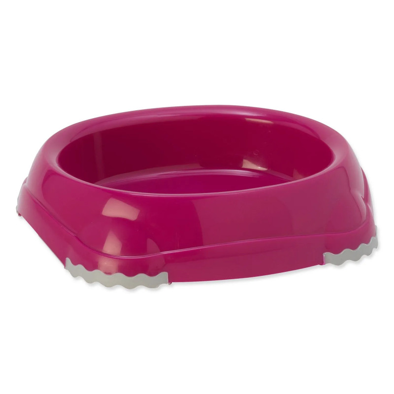 Plastična skleda Magic Cat s protizdrsom rožnata 210 ml